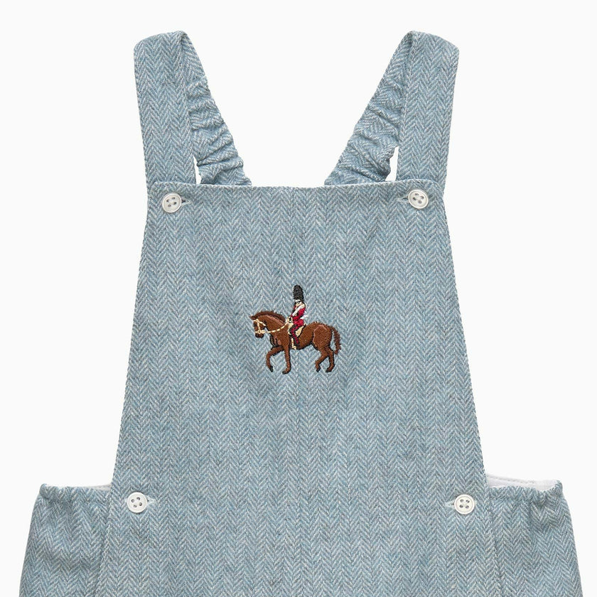 Baby Alfie Bib Shorts in Guardsman on a Horse