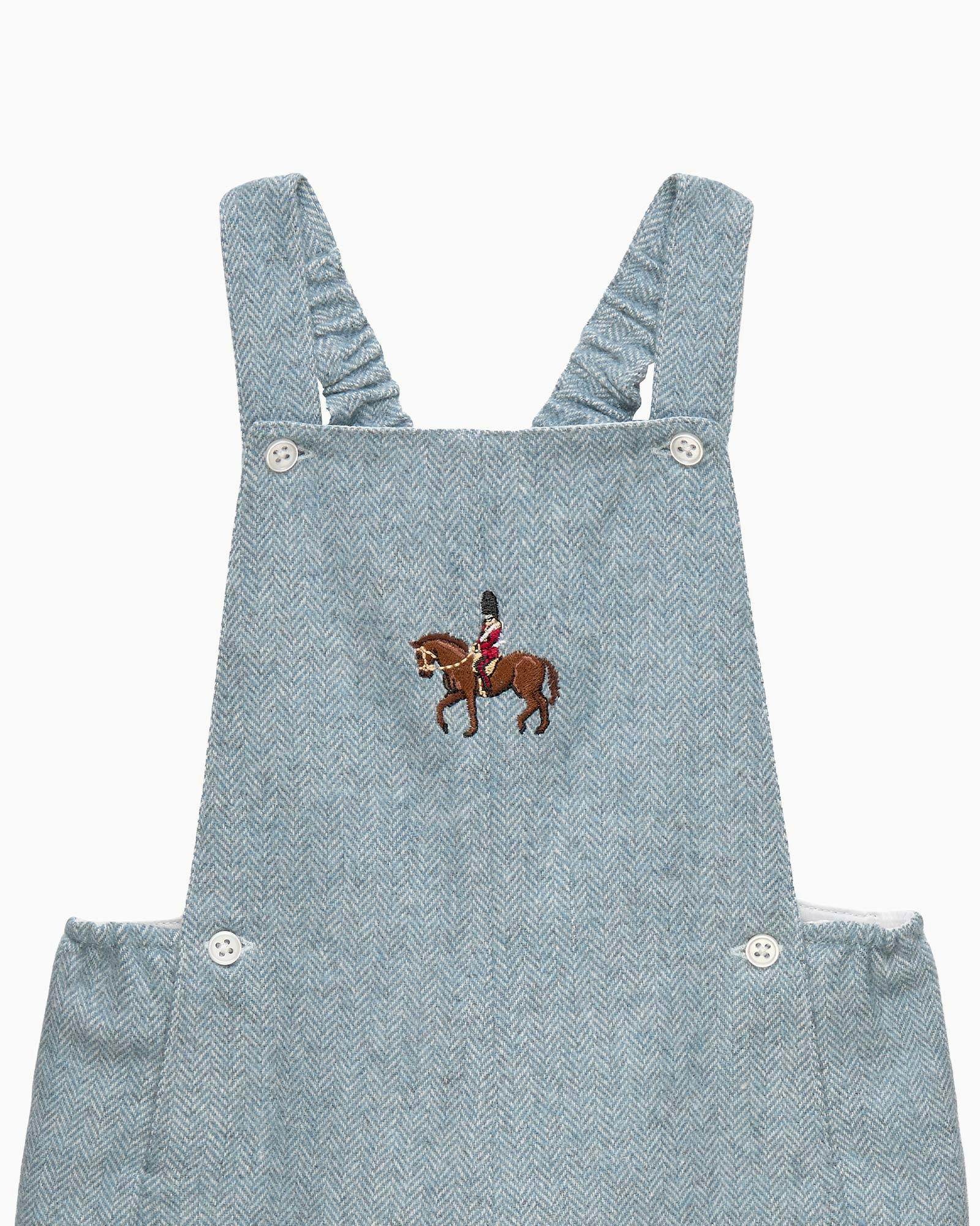 Baby Alfie Bib Shorts in Guardsman on a Horse