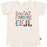 graphic tee | santas favorite elf