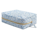 Blue Boston Large Travel Pouch