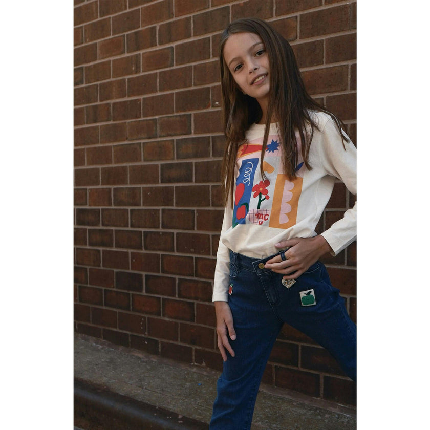 Recycled Cotton MC Graphic Kid T-Shirt