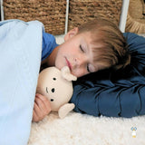 Blue Knit Blanket