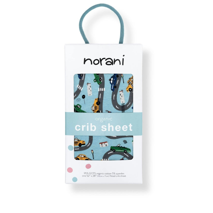 Print Organic Crib Sheet