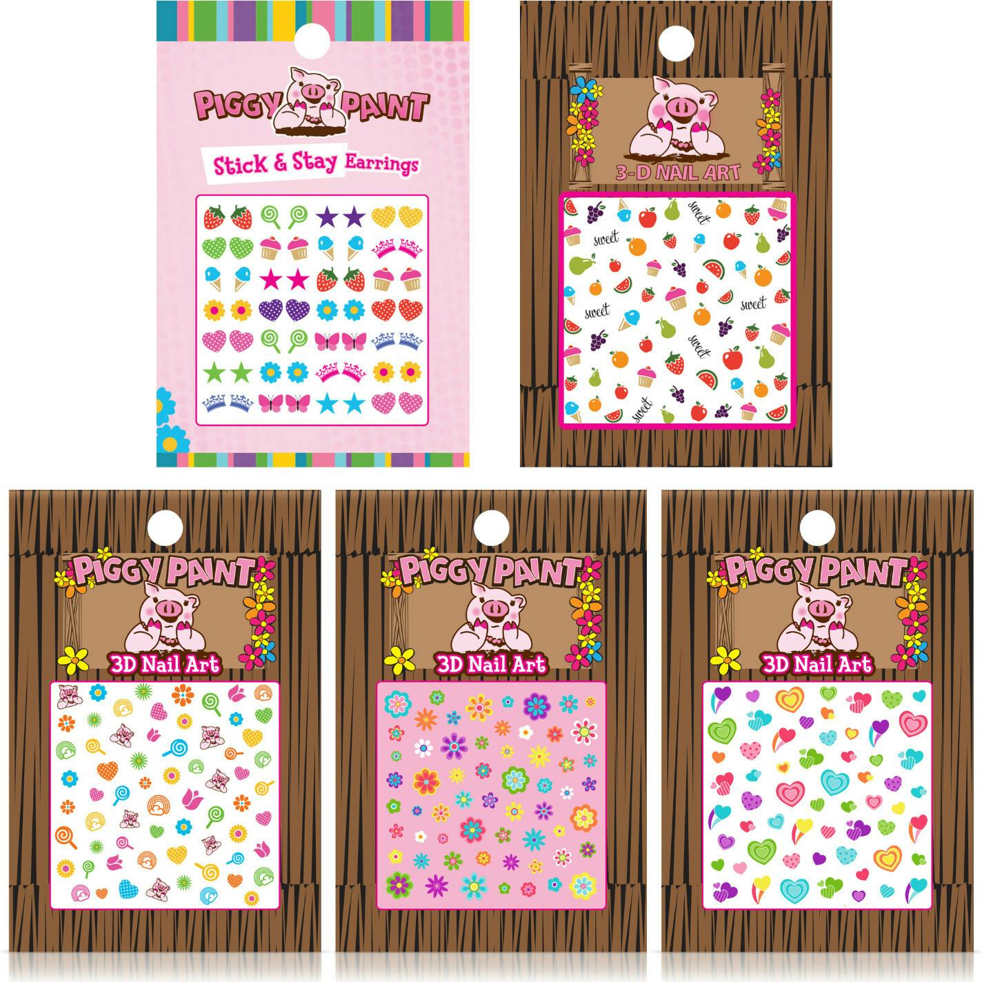 5 pack Nail Art Bundle
