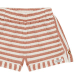 Kaatio Shorts | Rust - White Striped