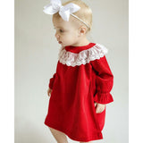 Lace Collar Dress