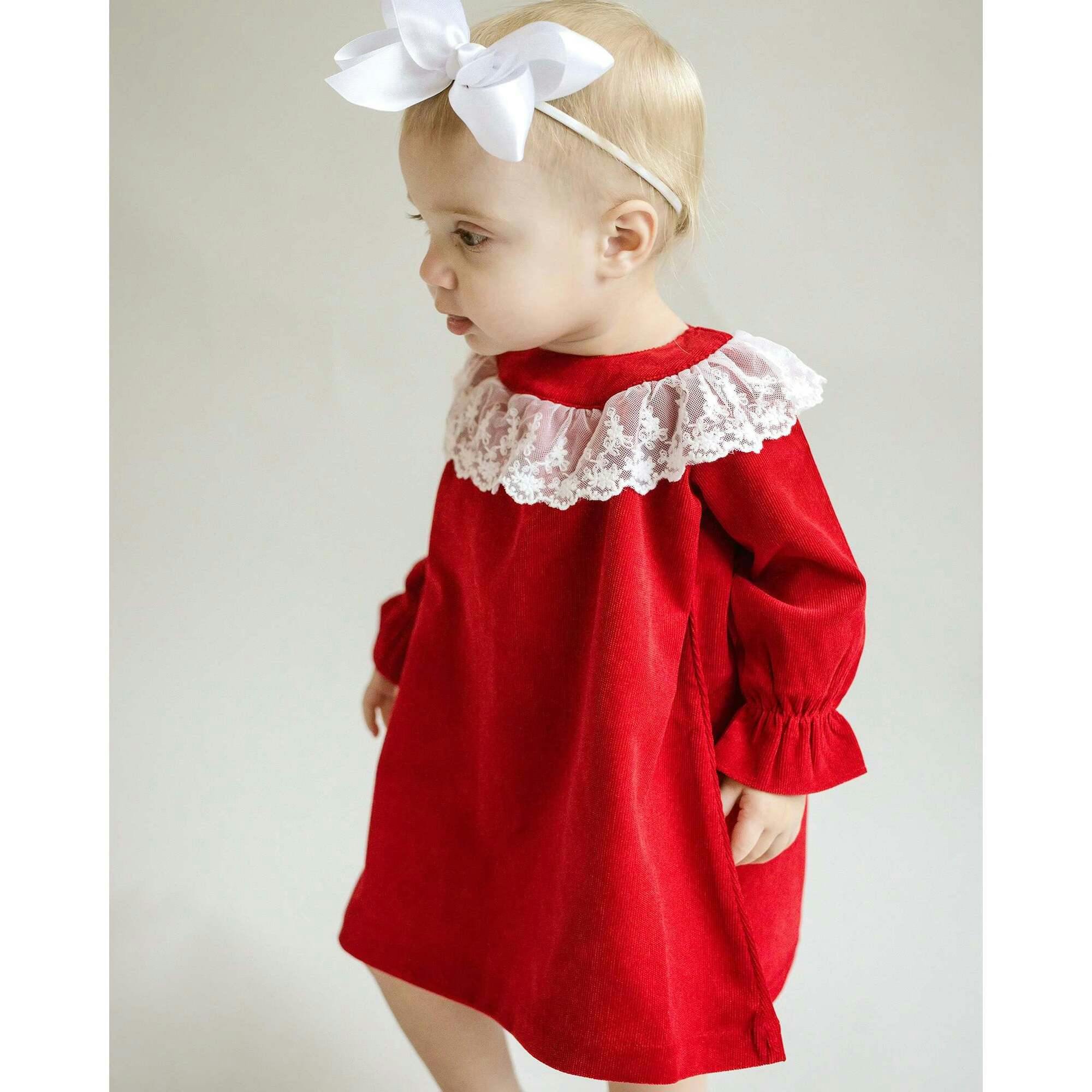 Lace Collar Dress