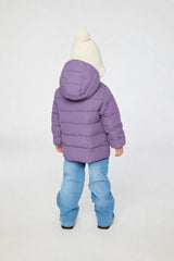 Winter Jacket Adapted For Car Seats Violet
