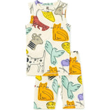Summer Nights Tank Pajama Set, Natural