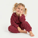 Velour Hoodie and Jogger Set