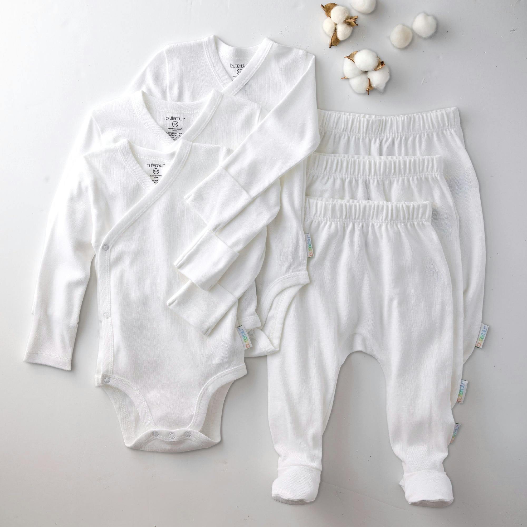 STERLING 3-Pack Side Snap Bodysuit