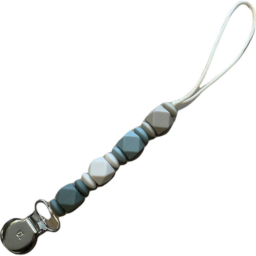 Petite Jewel Pacifier & Toy Clip