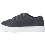 Robby Suede Flat Sole Lace-Up Sneakers