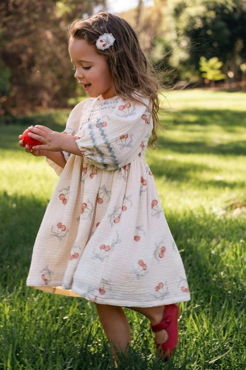 Maeve Dress in Winter Chérie