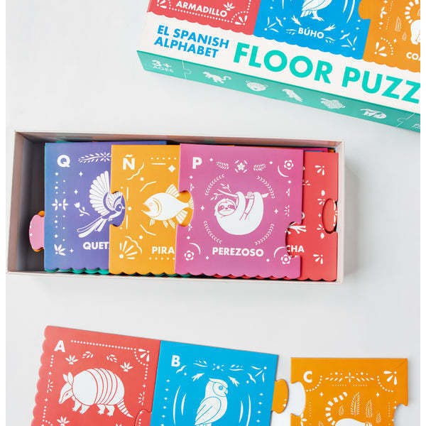 El Spanish Alphabet Jumbo Floor Puzzle