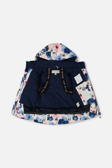 Two Piece Play Snowsuit Watercolor Flower Print