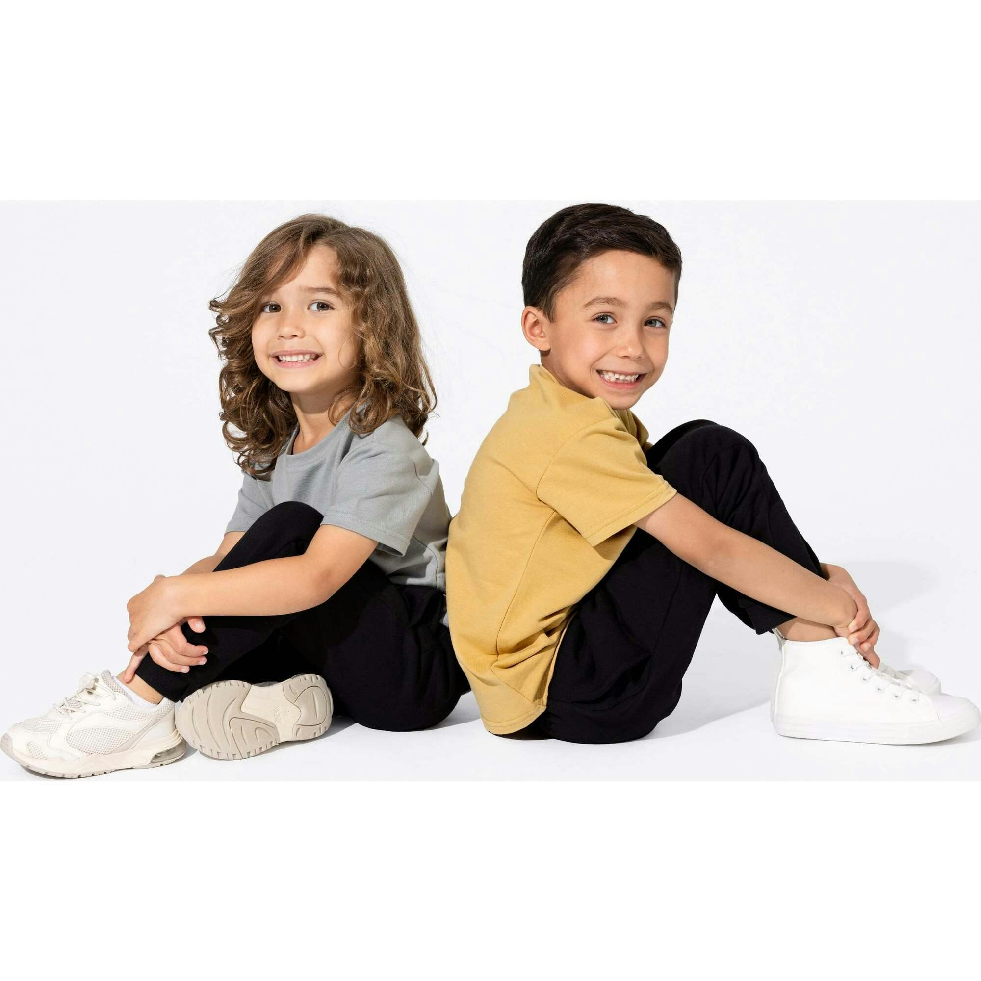 Latte Bamboo Terry Kids Oversized T-Shirt