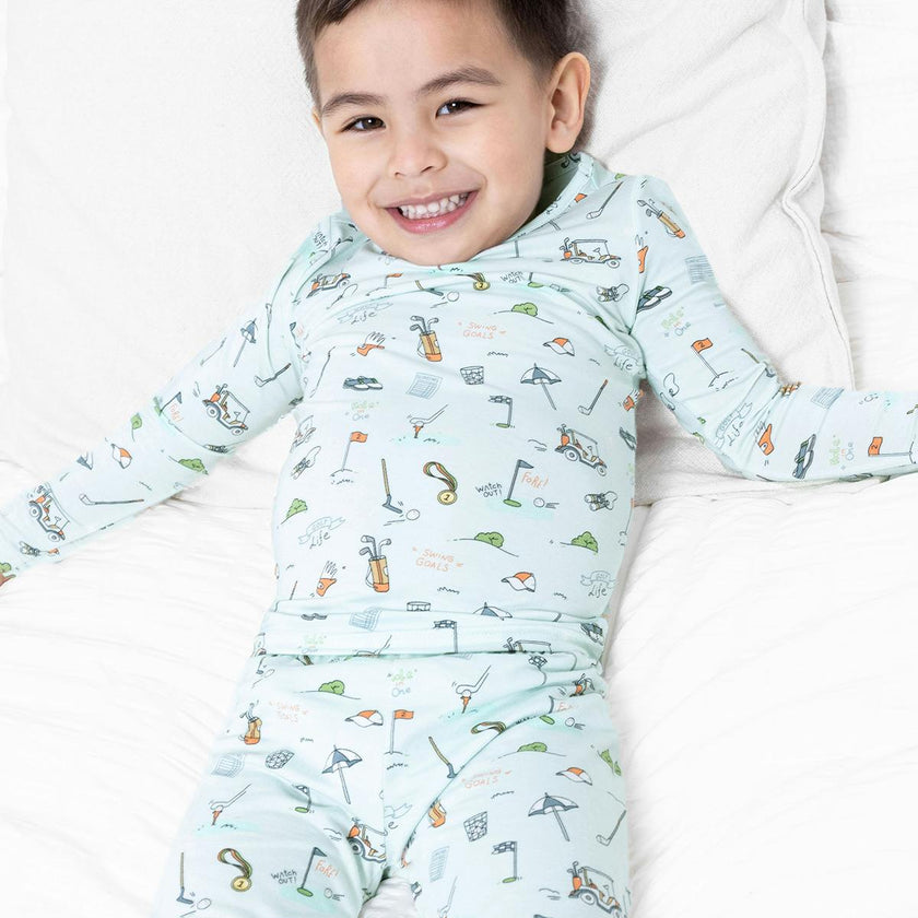 Golf Bamboo Kids Pajamas