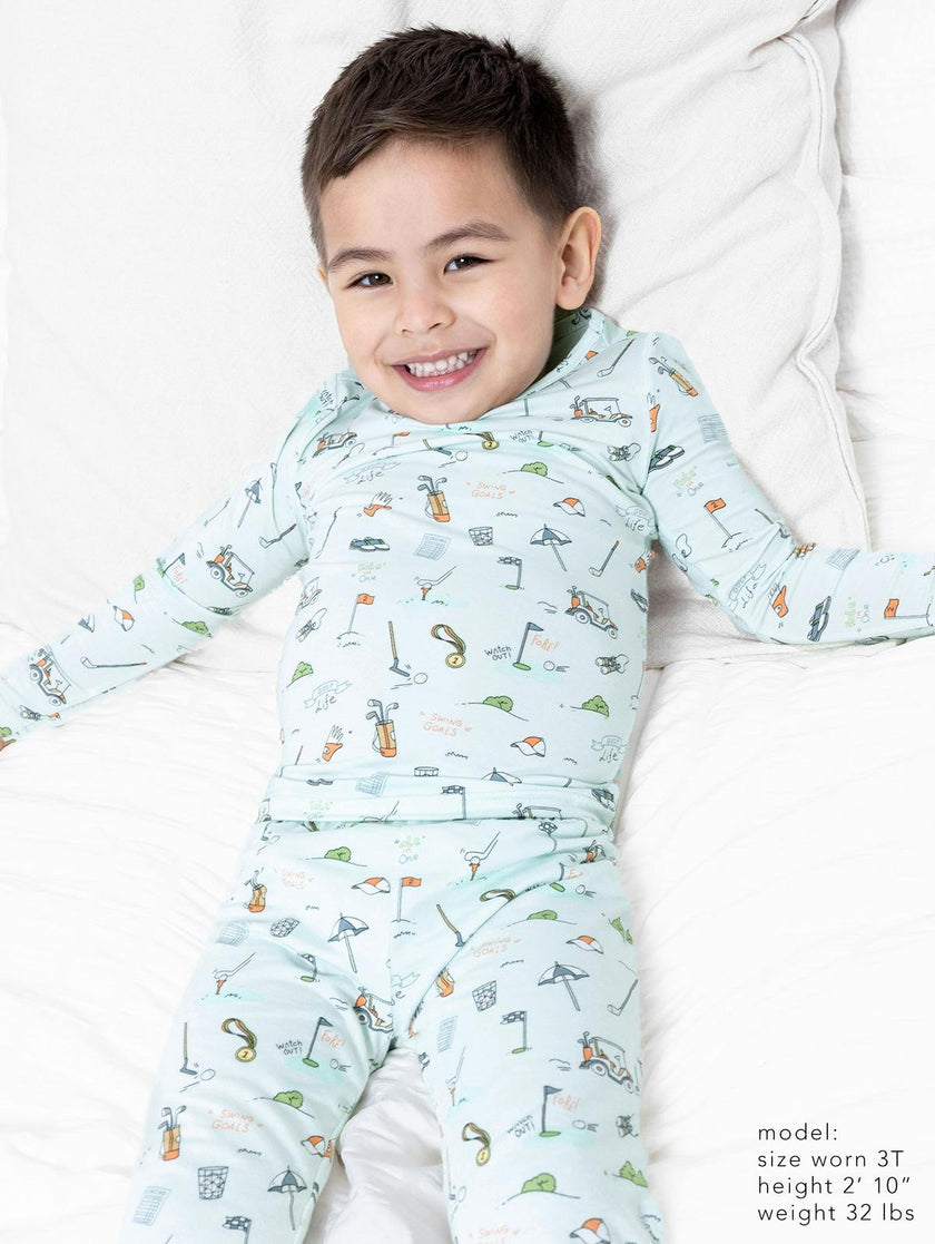Golf Bamboo Kids Pajamas