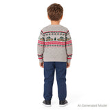 Boys Sweater & Jogger Set | Christmas Tree Cars
