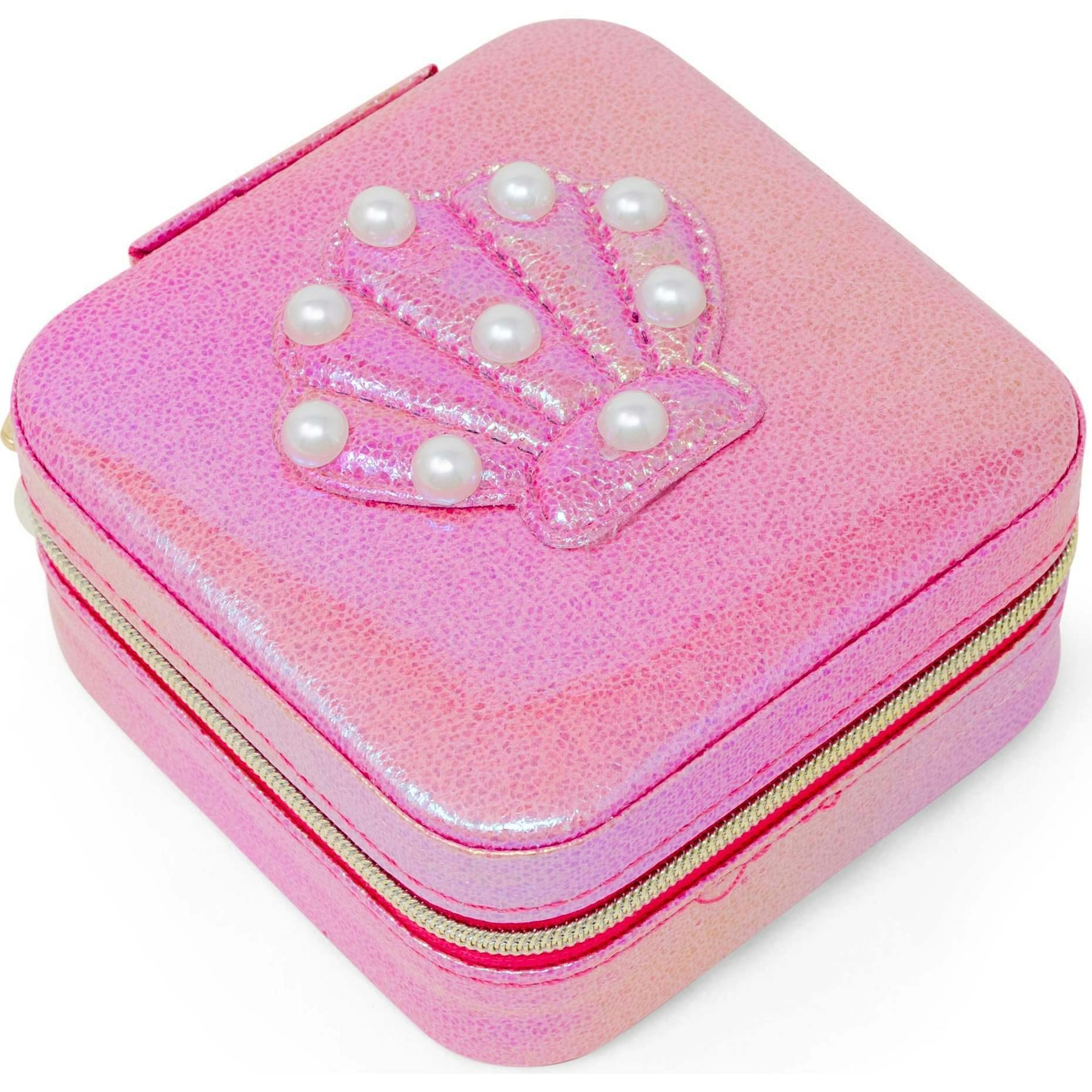 Girl's Mermaid Seashell Pearl Jewelry Box