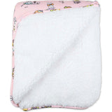 Easter Pink Bamboo Sherpa Blanket
