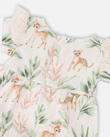 Muslin Tunic And Pointelle Leggings Set