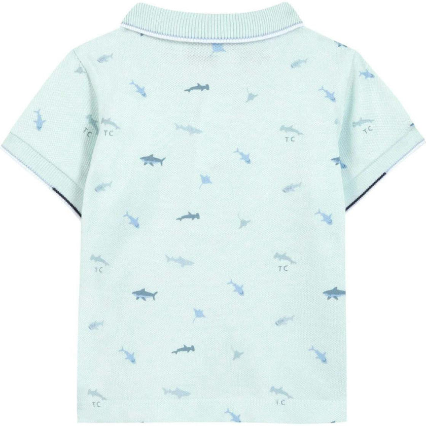 TARTINE ET CHOCOLAT Ocean Friends Baby Polo