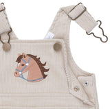 Peyote - Uni Old School Overall with Horse Applique