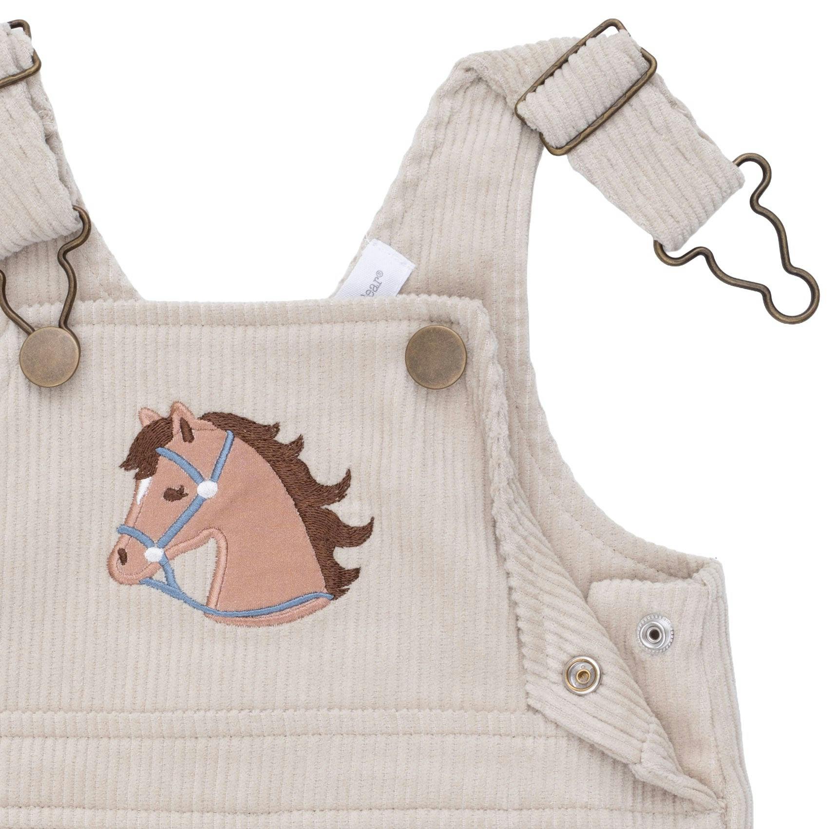 Peyote - Uni Old School Overall with Horse Applique