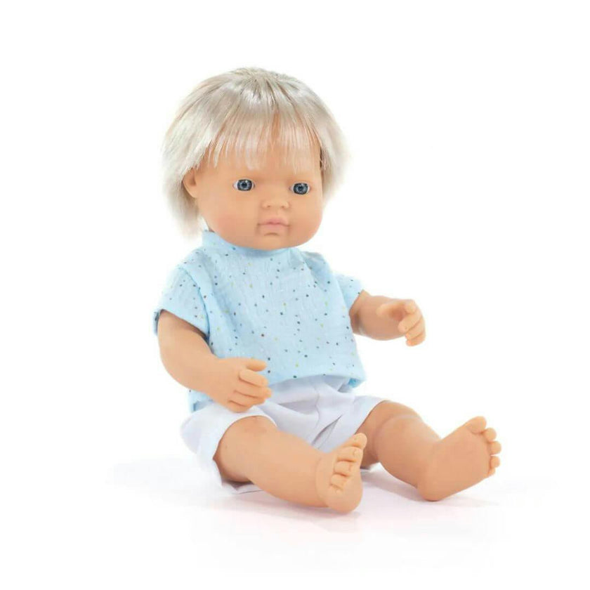 My Friends and Me Collection Baby Boy Doll with Blonde Hair - 15"