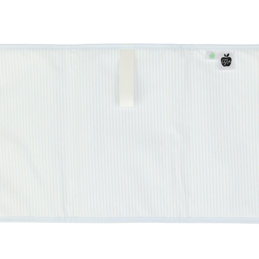 The Changing Pad in Light Blue Stripe
