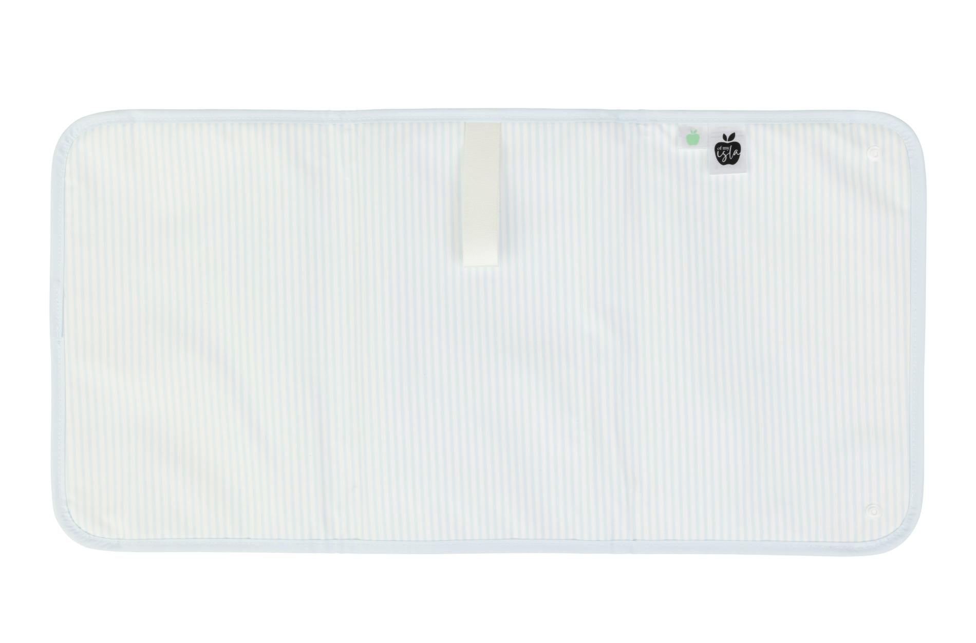The Changing Pad in Light Blue Stripe
