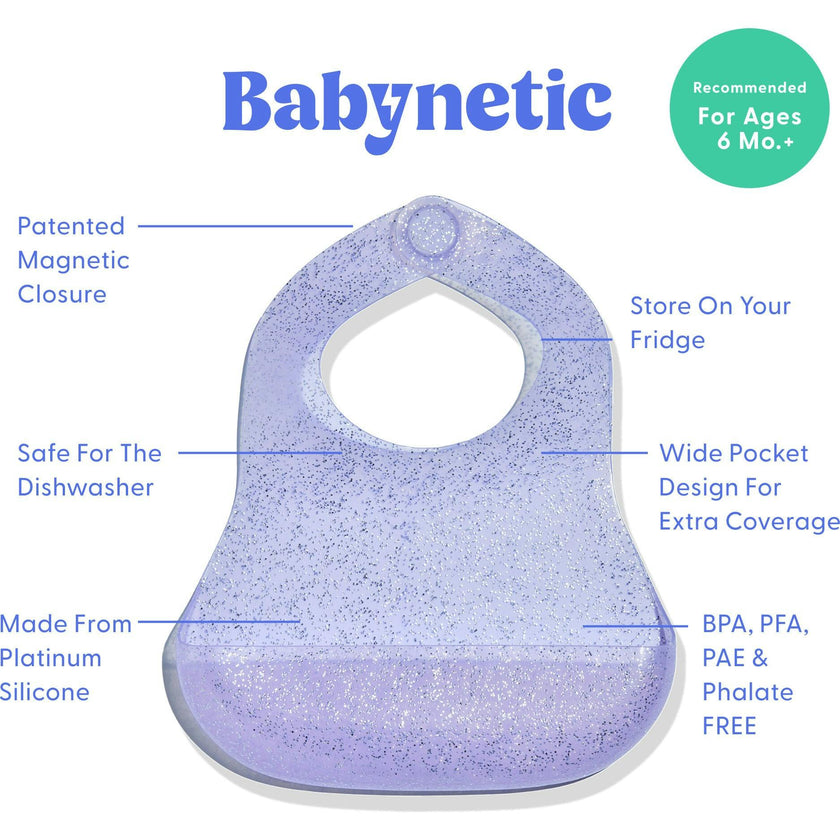 Magnetic Silicone Bib