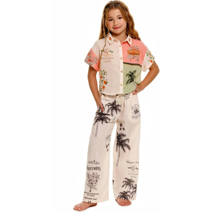 Clarabelle Kids' Shirt, White