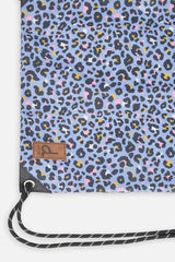 Little Girl Leopard Practical Lightweight Spacious Drawstring Bag