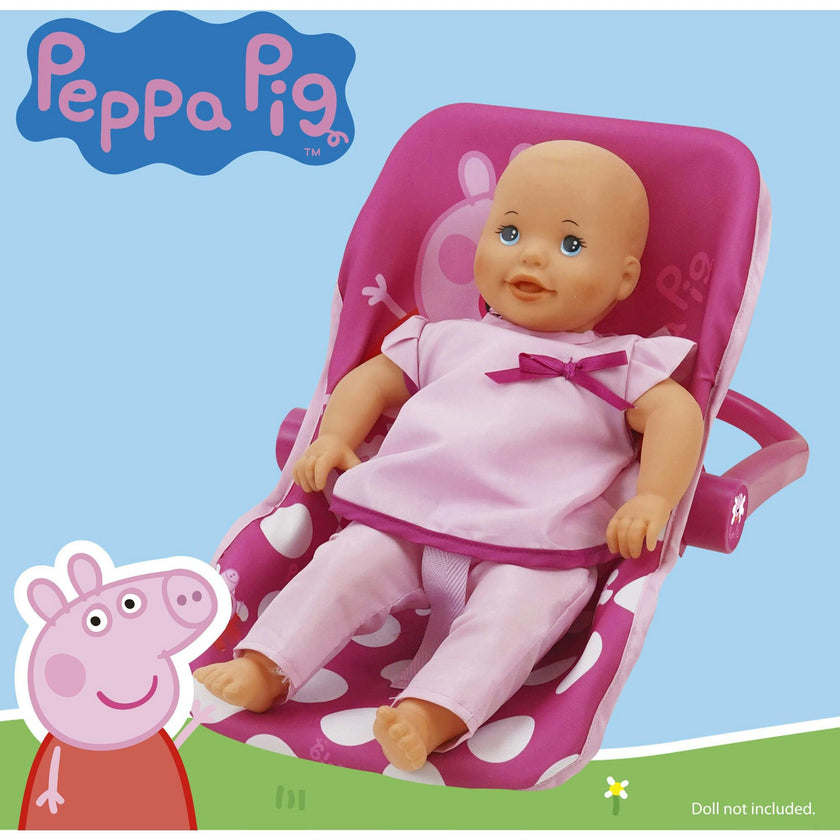 Peppa Baby Doll Car Seat