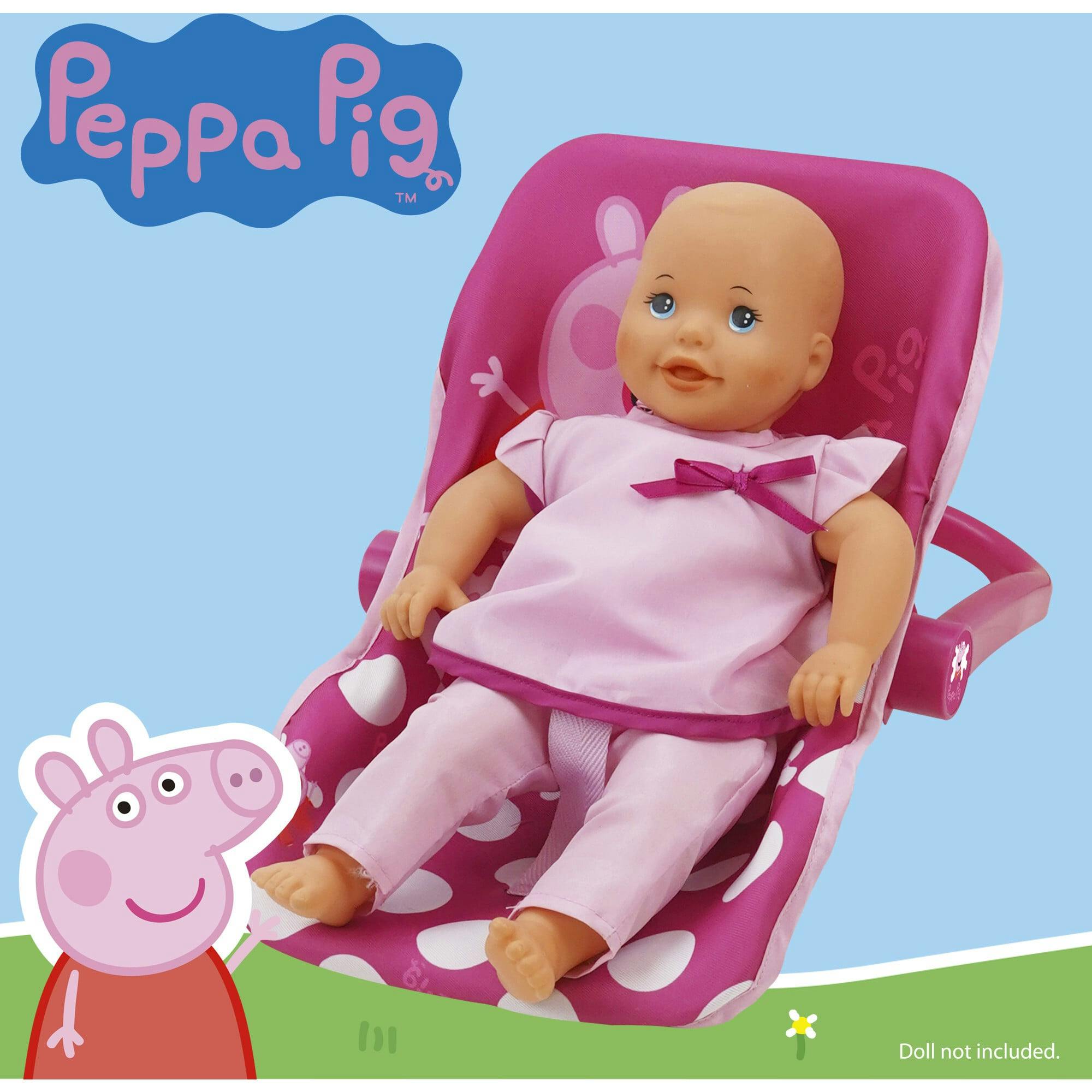 Peppa Baby Doll Car Seat