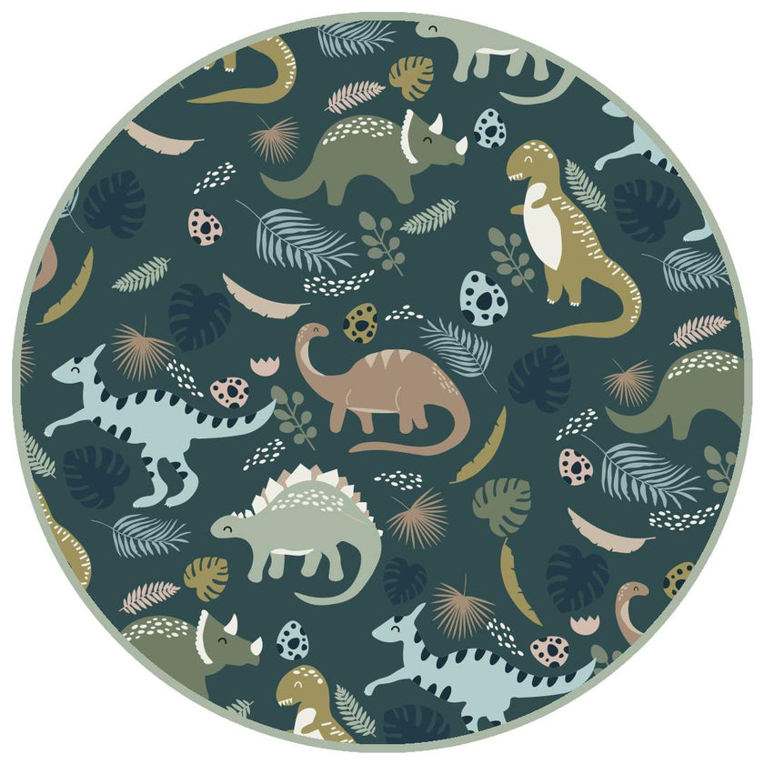 Prehistoric Friends Dinosaur Luxury Bamboo Blanket