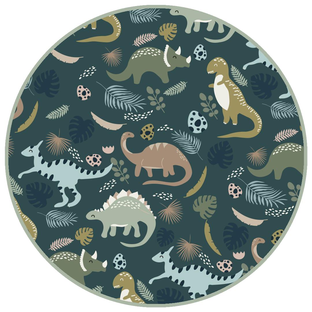 Prehistoric Friends Dinosaur Luxury Bamboo Blanket