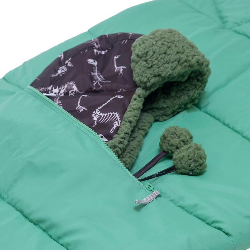 Sleep-N-Pack™ – Little Kid Size | Glow-In-The-Dark Collection: Glow Dino Bones