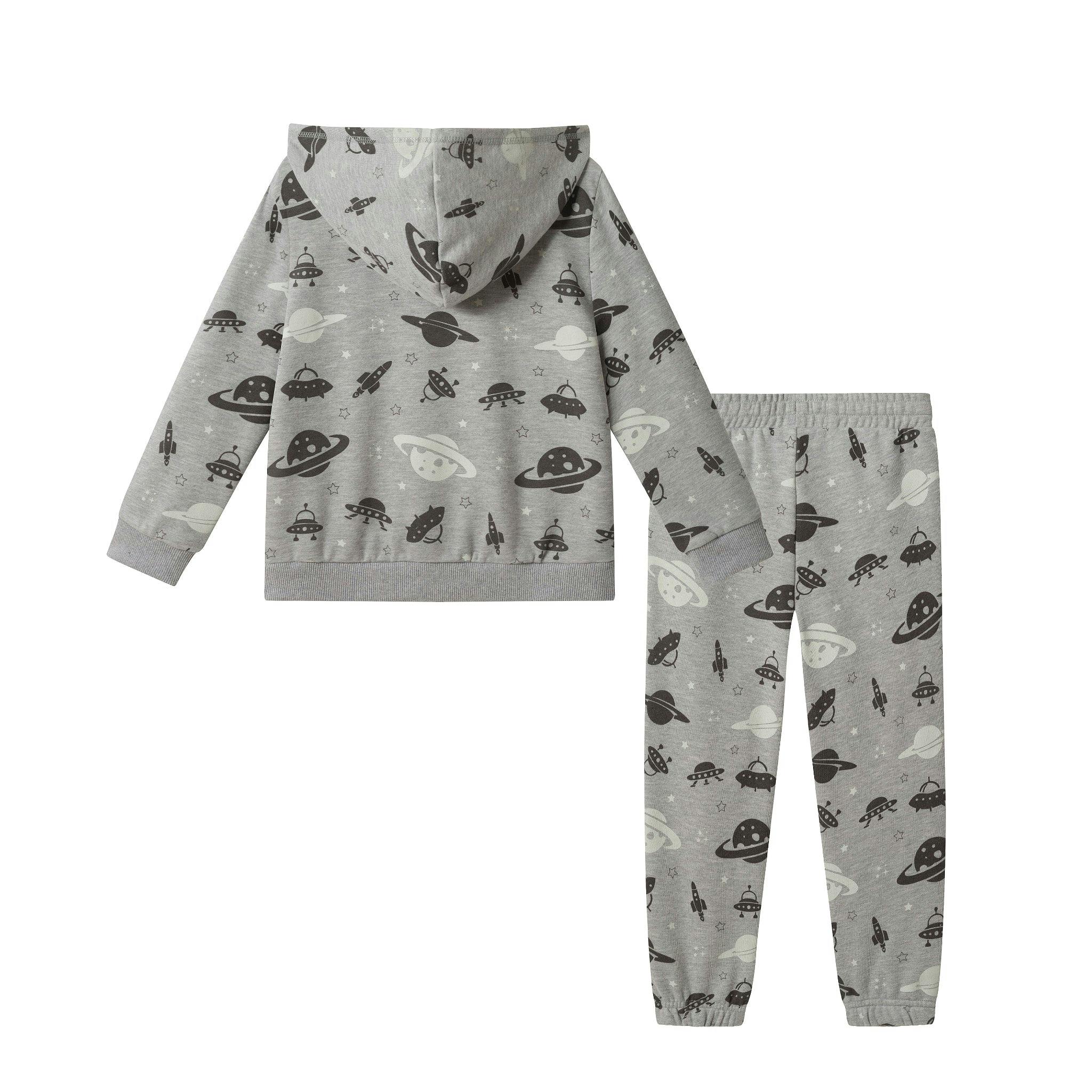 French Terry Hoodie & Jogger Set | Space Explorer