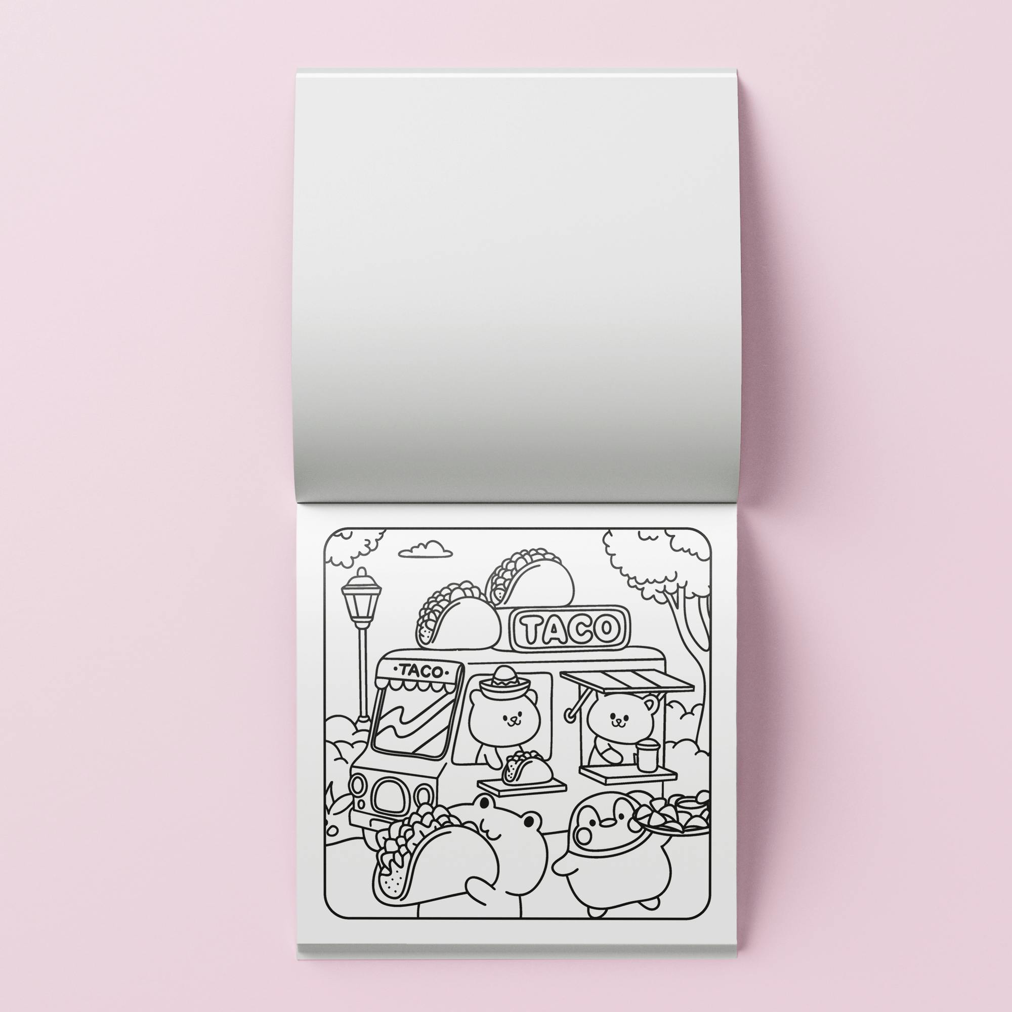 Art Maker: Cozy Coloring Kit - Around Town