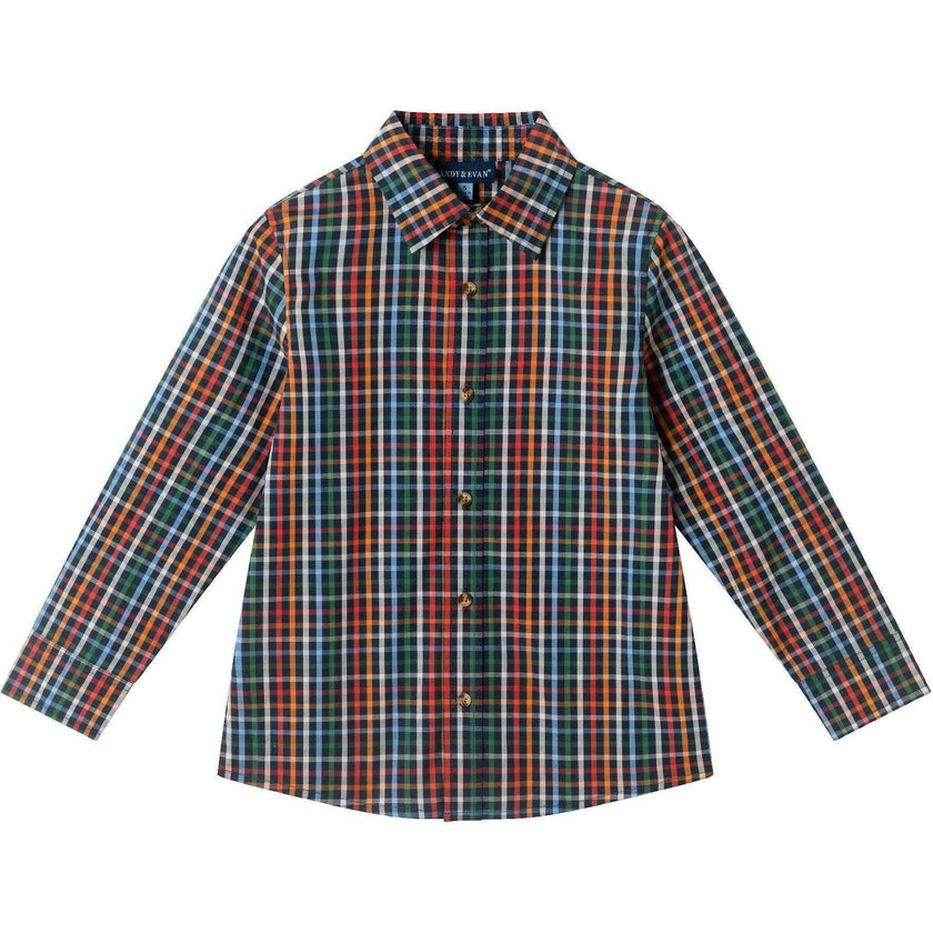 Kids Buttondown & Twill Pant Set