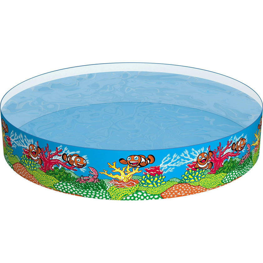 6' x 15" Odyssey Fill 'N Fun Plastic Kids Swimming Pool