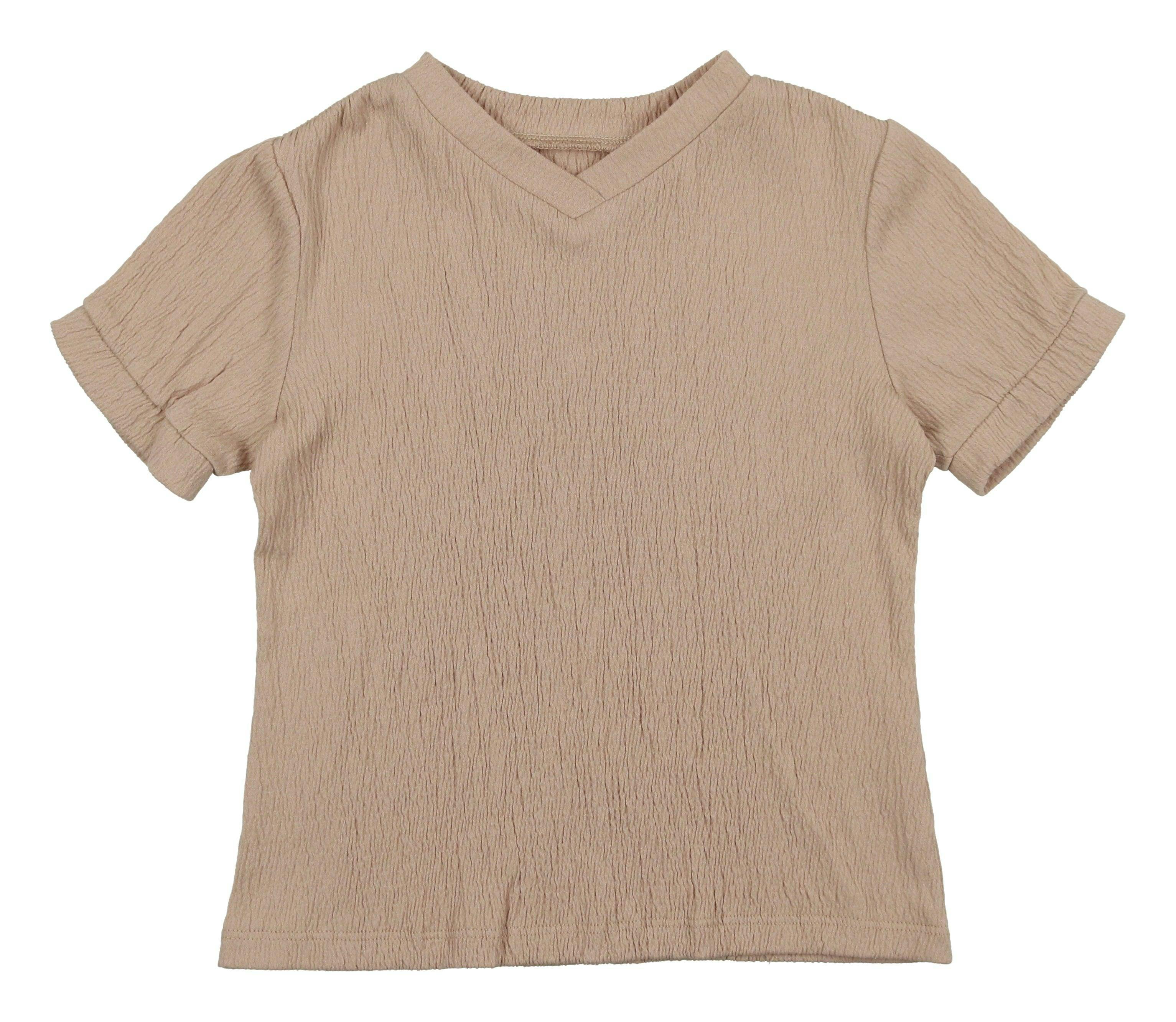 Cotton Gauze V-Neck Shirt