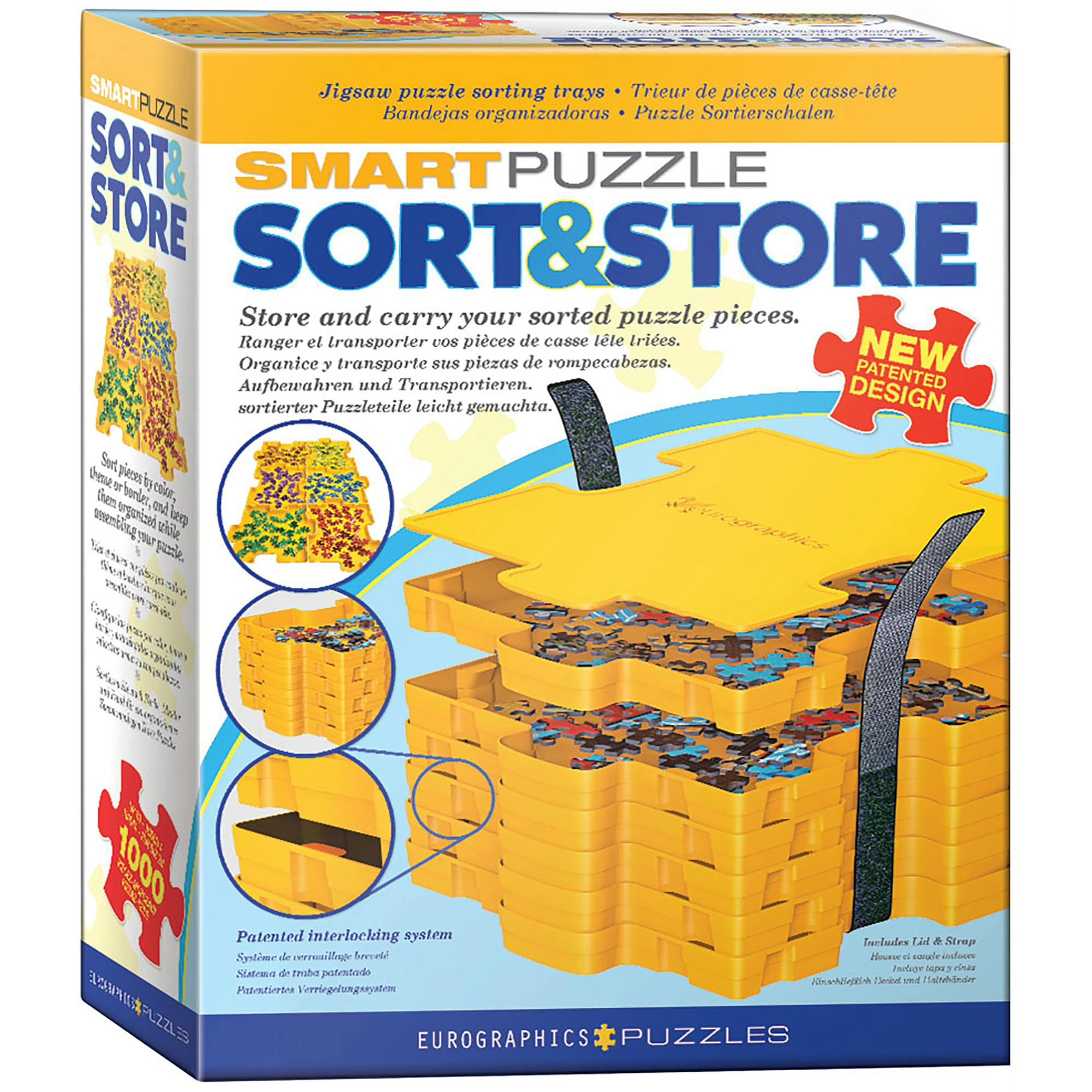 Smart Puzzle: Sort & Store Puzzle Tray Set