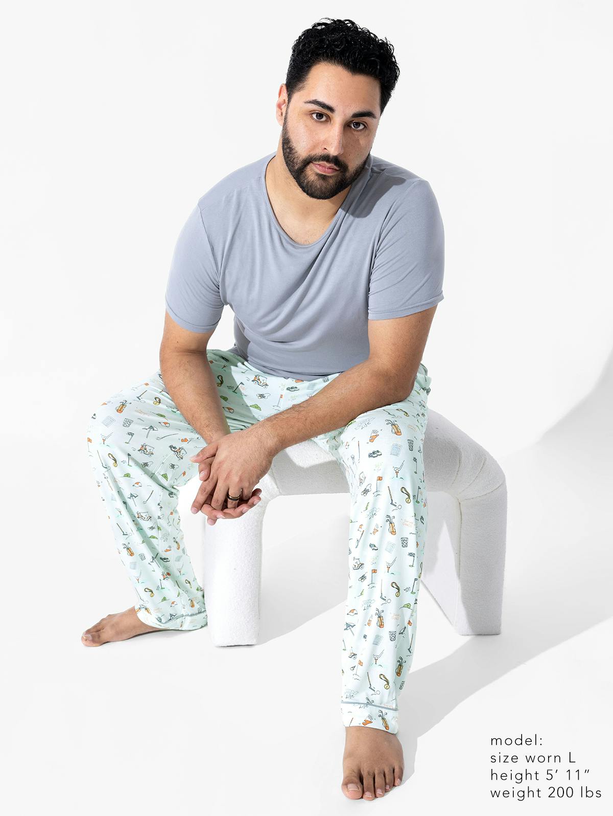 Golf Bamboo Men's Pajama Set