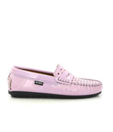 032 Walkers - violet patent with hearts