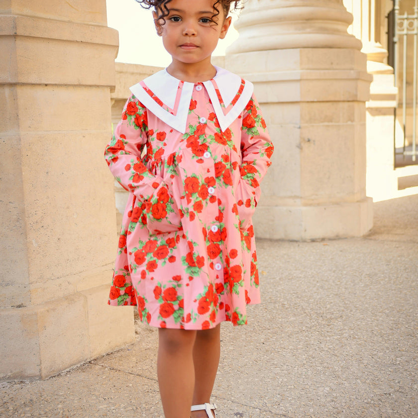 Garden Dress- Vintage Rose